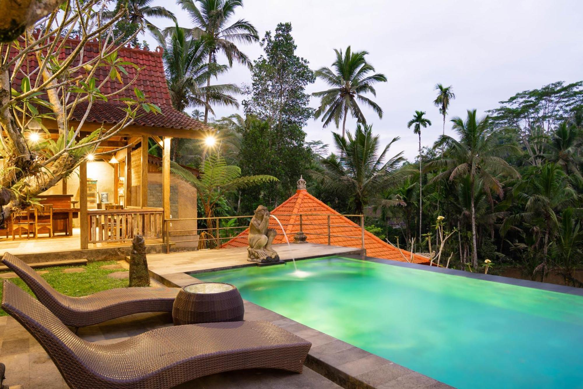 Sebatu Tulen Villa Tegallalang  Luaran gambar